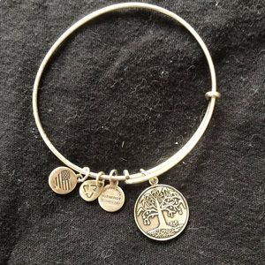 Alex and Ani Silver Tree is Life Bracelet